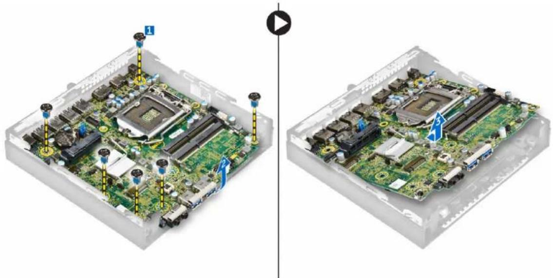 DELL OptiPlex 3040m - Retrait de la carte système - 2