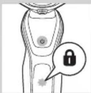 PHILIPS Series 5000 S5230 - Deactivating the travel lock - 1