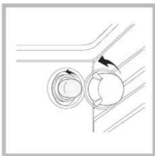 Hotpoint Ariston FHS 53 IX / HA (TK) S - Replacing the light bulb - 1