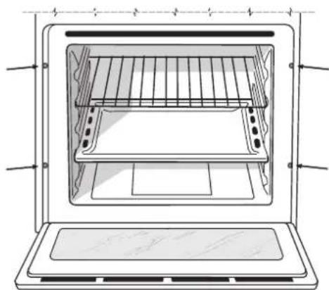 Hotpoint Ariston FHS 53 IX / HA (TK) S - Centraggio e fissaggio - 1