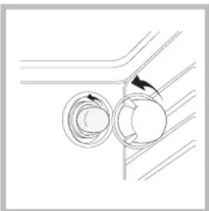 Hotpoint Ariston FHS 53 IX / HA (TK) S - Remplacement de l'ampoule d'éclairage - 1