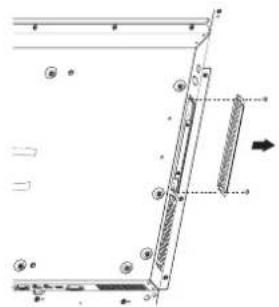NEC MultiSync X754HB - Utilisation de la carte des options - 1