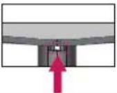 LG 22MP58VQ - Comment utiliser le bouton du joystick - 2