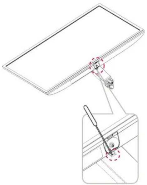 LG 22MP58VQ - Détachement de la Corps du support - 7
