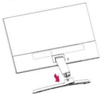 LG 22MP58VQ - Détachement de la Corps du support - 5