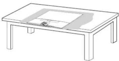 LG 22MP58VQ - Fixation du support du moniteur - 2