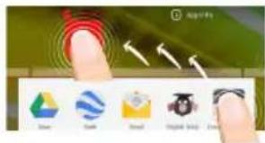 ARCHOS Xenon 80c - Ein Element vom Startbildschirm entfernen: - 1