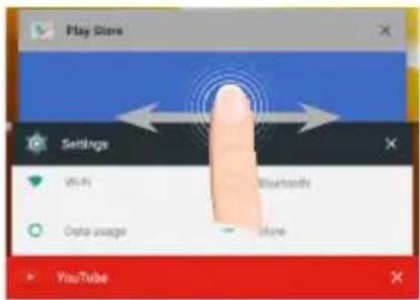 Cửa hàng Play Cài đặt WiFi Bluetooth Dữ liệu di động Cửa hàng YouTube