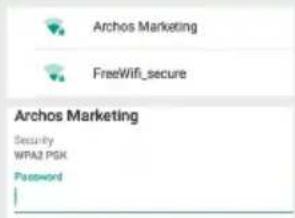 ARCHOS Xenon 80c - Conexión WiFi - 4