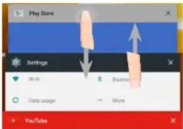 Play Store Instellingen BPT-10 Bluetooth Dataverbruik Meer YouTube