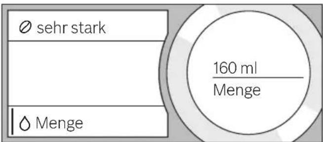sehr stark 160 ml Menge Menge