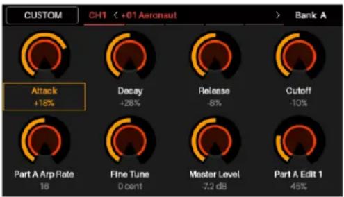 AKAI Advance 25 - Modalità di controllo - 1
