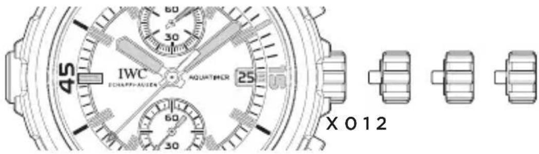IWC SCHAPPA-AUGEN AQUARTHER 45 60 30 25 X 012