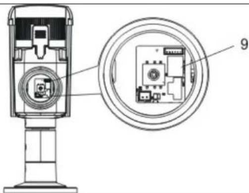 ABUS HDCC61510 - Omschakeling tussen HD-TVI en analoge video-uitgang - 2