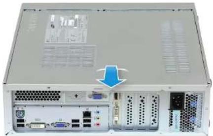 SAMSUNG DM500T6A-A54 - 컴퓨터 덮개 열기 - 2