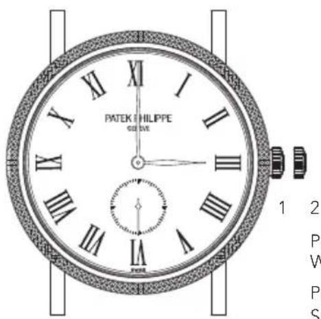 PATEK PHILIPPE GSE 1 2 P W P S