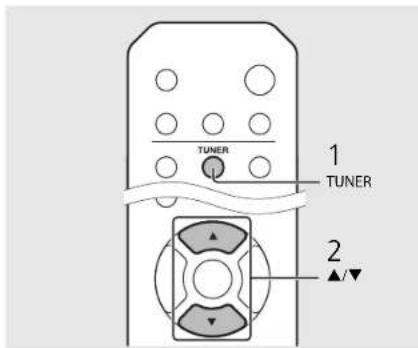 TUNER 1 TUNER 2