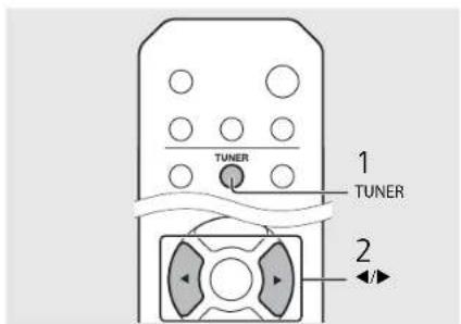 TUNER 1 TUNER 2