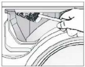 NEVIR NVR-4904 7K1200 D - Cleaning the water inlet filter - 1