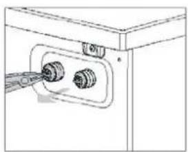 NEVIR NVR-4904 7K1200 D - Cleaning the water inlet filter - 2