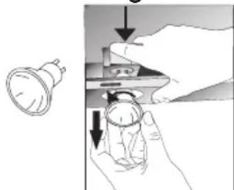 Meireles MEP 291 CR - Replacement of Halogen Lamps - 2