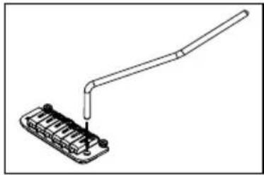 IBANEZ GRG170DX - REGOLAZIONE DELL'ALTEZZA DELLA CORDA (SAT PRO2) - 1