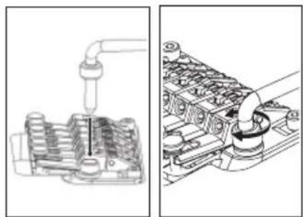 IBANEZ Roadcore RC320 - ATTACHING THE TREMOLO ARM - 1