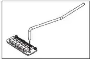 IBANEZ Roadcore RC320 - EINSTELLUNG DER SAITENHÖHE (SAT PRO2) - 1