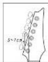 IBANEZ SA160FM - STRINGS AND TUNING MACHINES - 1