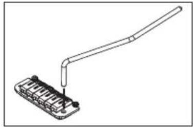 IBANEZ Soundgear SR300 - EINSTELLUNG DER SAITENHÖHE (SAT PRO2) - 1