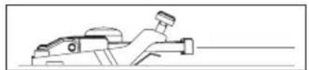 Simple line drawing of a mechanical component or tool (no text or symbols)