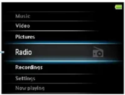 PHILIPS GoGear Opus SA5295 - Radio - 1