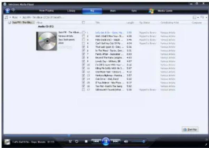PHILIPS GoGear Opus SA5295 - Encodage de morceaux d'un CD - 4