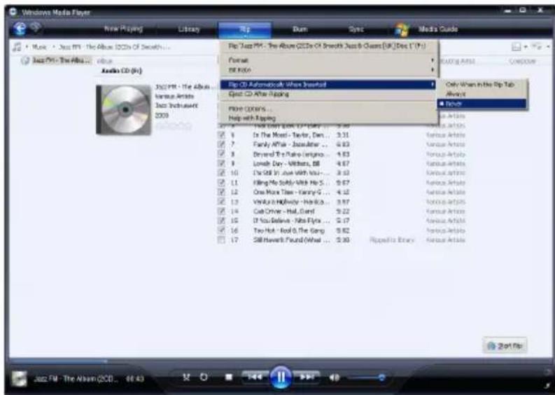 PHILIPS GoGear Opus SA5295 - Encodage de morceaux d'un CD - 3