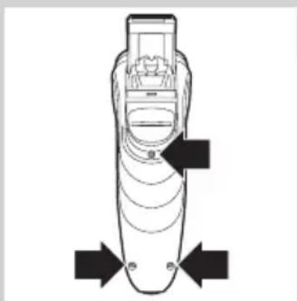 PHILIPS CP9239 - Den Akku entfernen - 1