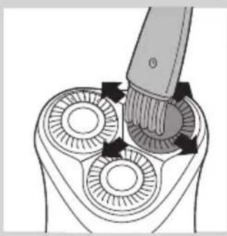PHILIPS CP9239 - Varje vecka: skärhuvud och hårbehållare - 1