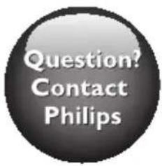 Question? Contact Philips