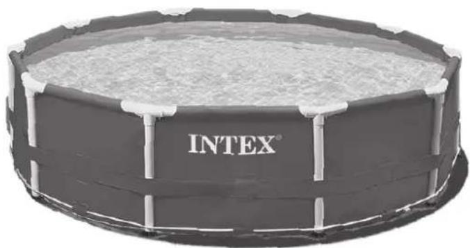INTEX 28211EG - Round Metal Frame Pool - 1