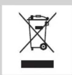 Symbol of a waste bin with crossed lines and a blank rectangular base (no text or labels)