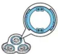 PHILIPS Series 9000 S9112 - Scheerhoofden vervangen - 3