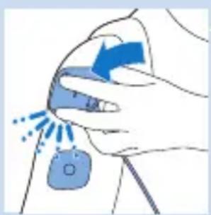 PHILIPS PulseRelief PR3840 - Connexion des électrodes et de l'appareil - 3