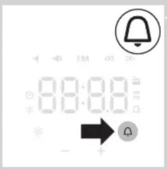 PHILIPS Wake-up Light HF3506 - Ställa in larmet - 1