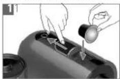 KRUPS Nespresso U XN2501 - PROGRAMOWANIE ILOŚCI WODY/ ПРОГРАММИРОВАНИЕ ОБЪЕМА ВОДЫ - 1