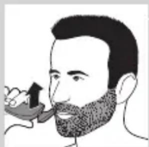 Illustration of a man with a beard and pipe, no text or symbols present