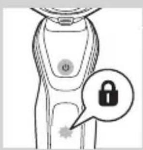 PHILIPS SHAVER Series 5000 S5520 - 启用旅行锁 - 2