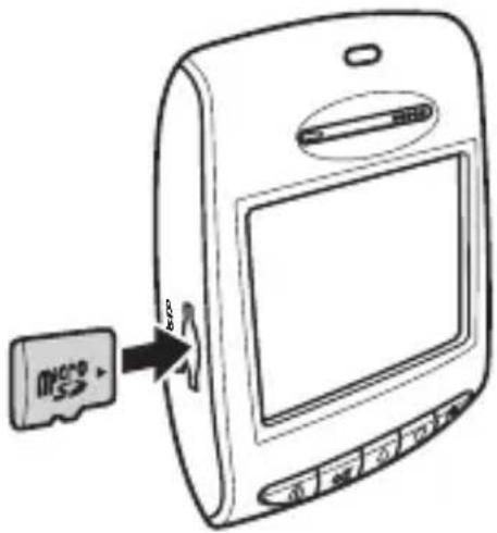 PHILIPS ADR61BLX1 - Insertion de la carte mémoire - 1