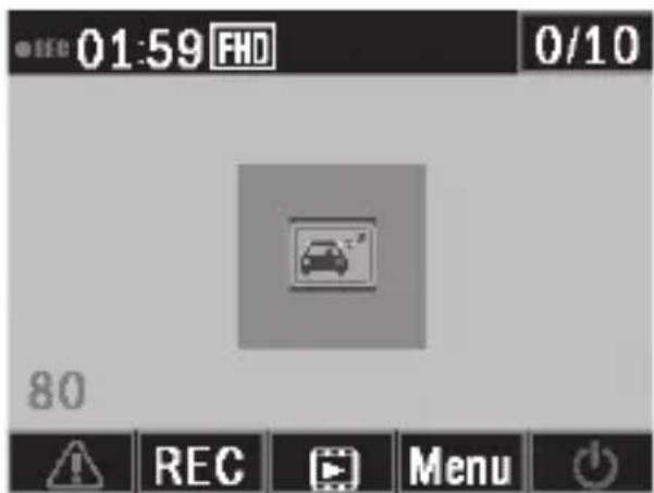 01:59 FHD 0/10 80 REC Menu