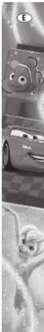 Black-and-white illustration of three characters: a smiling car, a smiling car with a 'TOMA' logo, and a girl in a snowy environment (no text or symbols)