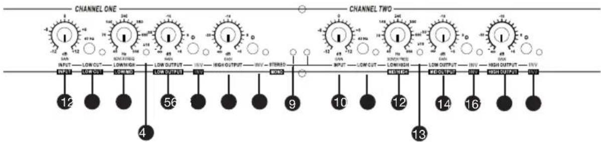 LD Systems LDU508CS4 - MODE BUTTON MONO - 1