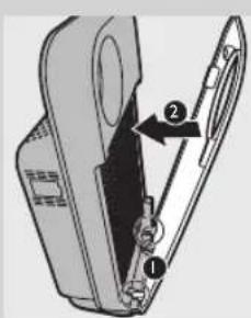 Diagram of a device with labeled parts, showing a mechanical component with numbered annotations.